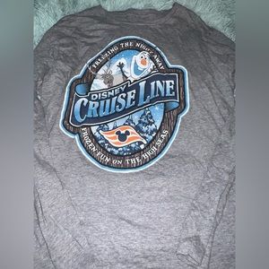 Disney frozen Sven and Olaf T-shirt size small Norway DCL exclusive HTF